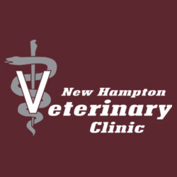 DryBlend 50/50 T-Shirt - Maroon Design